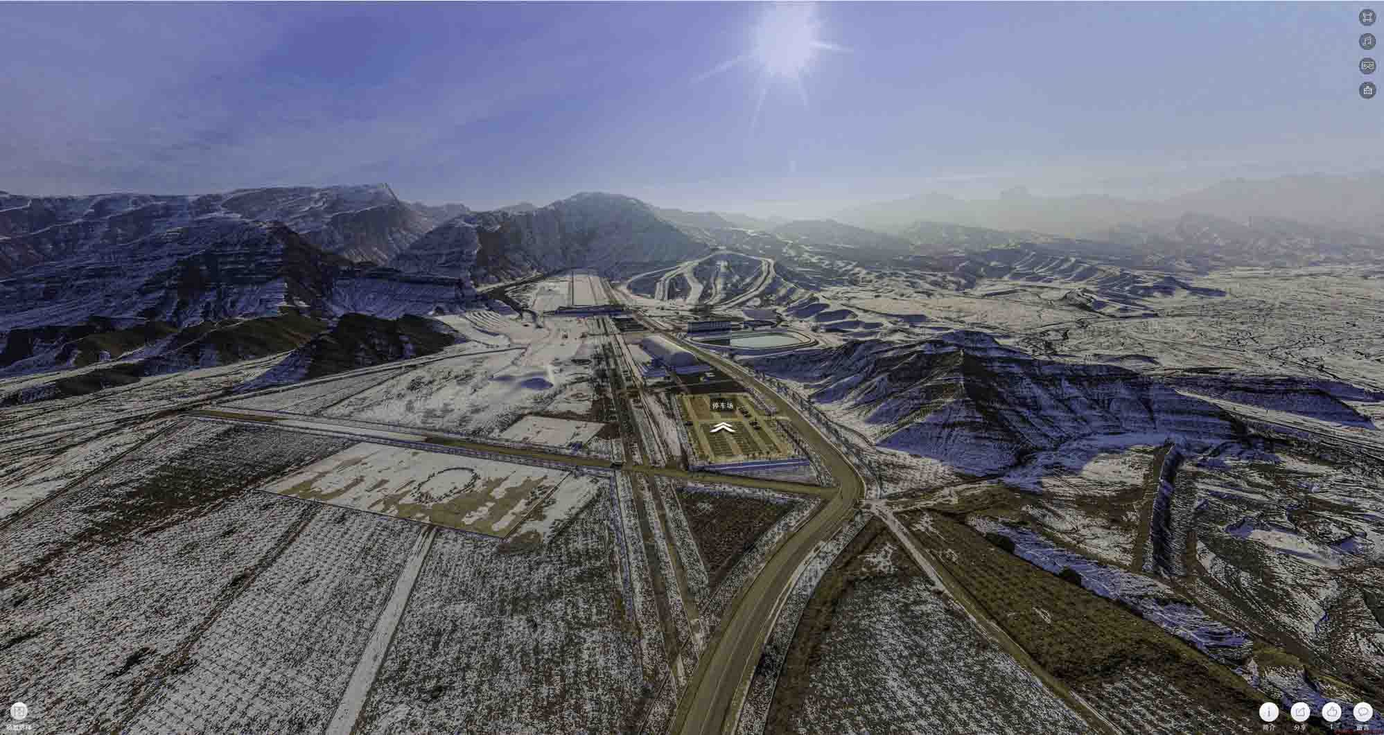 故城720全景技术：开启全方位视觉新纪元——在手绘地图中的应用探索
